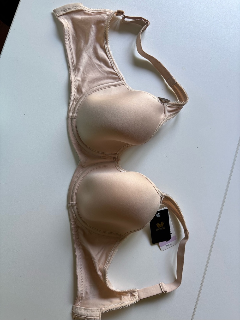 Wacoal Beige/Nude Seamless Padded T-Shirt Bra